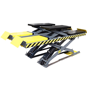 WN3500Z/B/WN4000Z/B大剪式子母双层四轮定位举升机（地藏式）